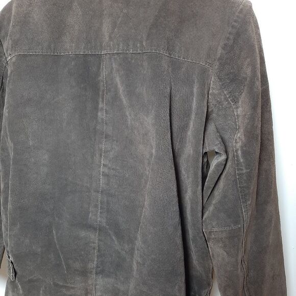 ADVENTURES  Of The Wing‎ Brown Suede Jacket S - Picture 7 of 9